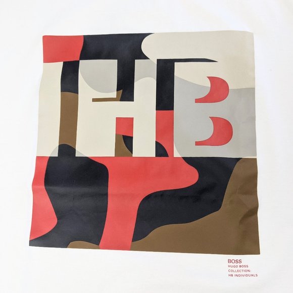 Hugo Boss Other - Hugo Boss Mercerised Monogram Camo Graphic T-shirt